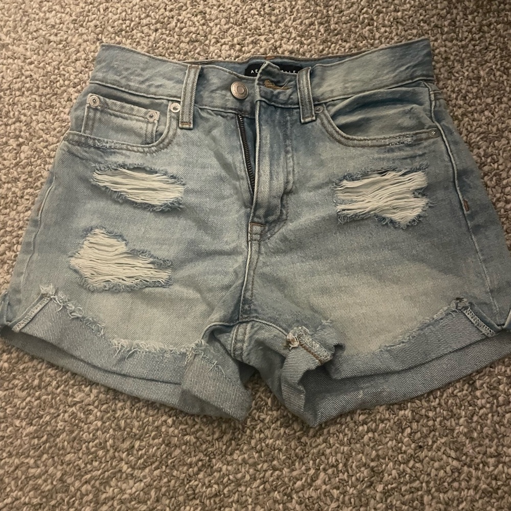 denim shorts